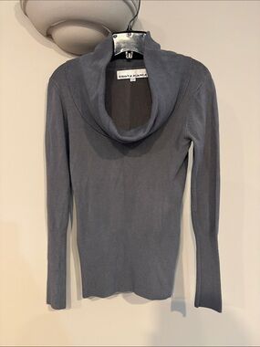 Costa Blanca Gray Cowl Neck Sweater